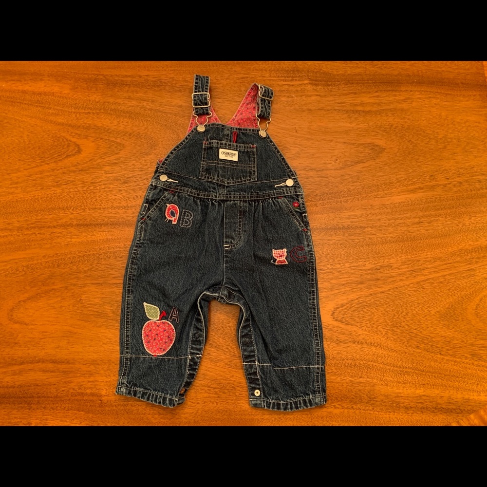Oshkosh Jean Jumper with ABC detailing